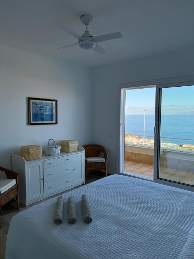Luxury House With 3 Bedrooms, Sea Wiew And Swimming Pool In A Quiet Residence Puerto de Santiago  Buitenkant foto
